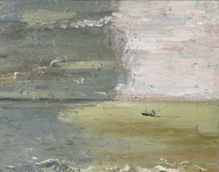 Jean Jacques Gailliard - Marine (Ostende), après le beau temps vient la pluie