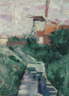 Jean Jacques Gailliard - Moulin en Flandre