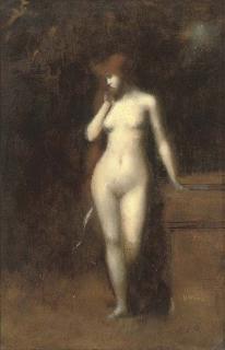 Jean Jacques Henner - Nymphe à la Source