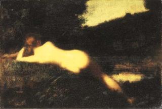 Jean-Jacques Henner - Reclining Nude