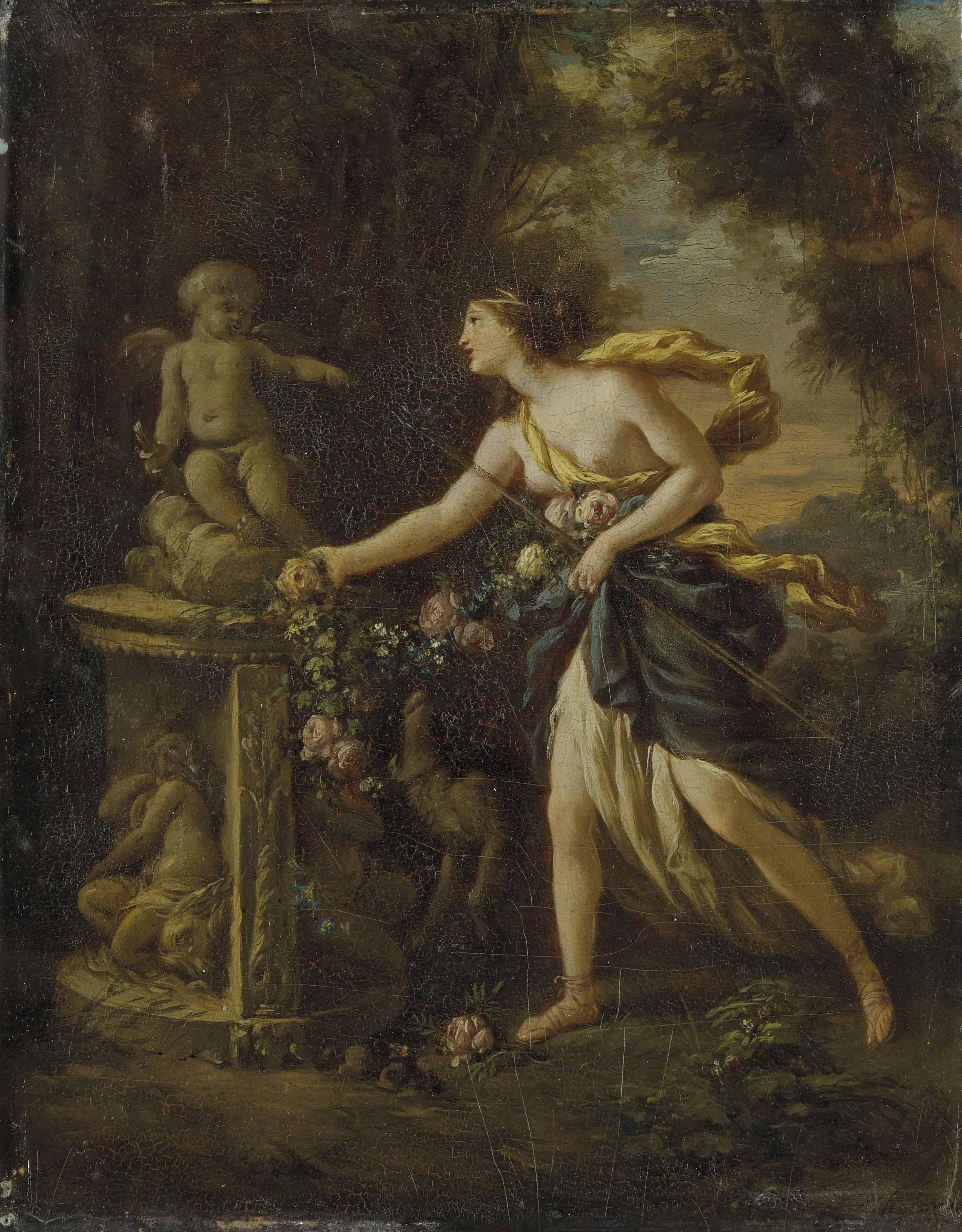 Jean Jacques Lagrenée, Dit Lagrenée Le Jeune - L\'Offrande à l\'Amour