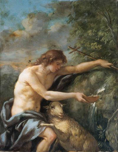 Jean-Jacques Lagrenée II - Saint John the Baptist in the Wilderness