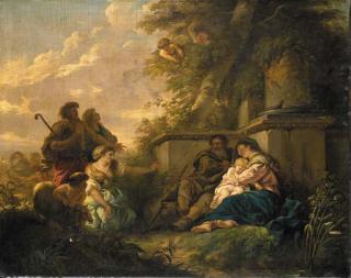 Jean-Jacques Lagrenée II - The Rest on the Flight into Egypt