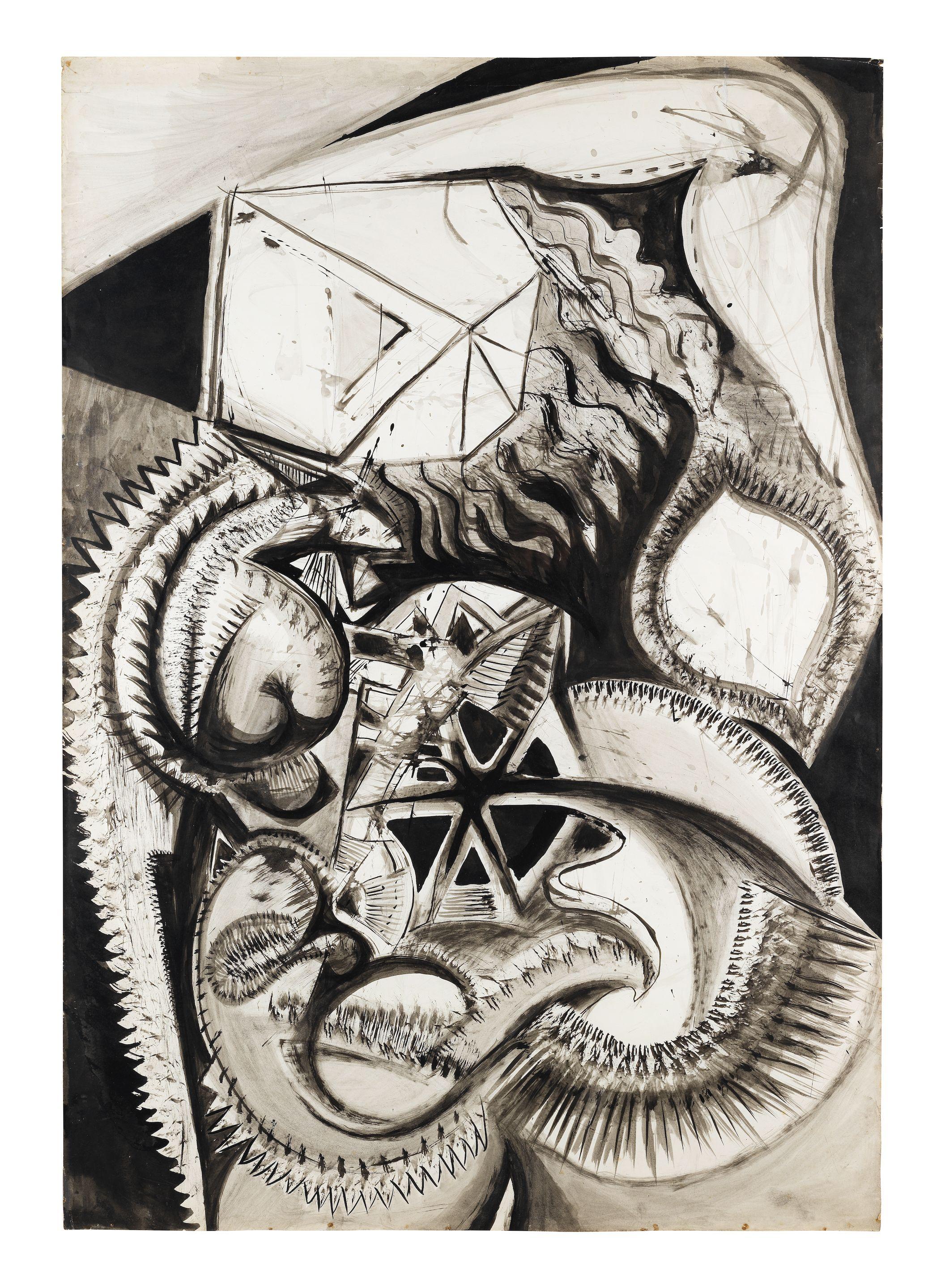 Jean-Jacques Lebel - Sans titre