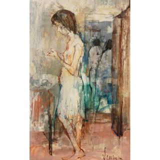 Jean Jansem - Femme Dans Un Intérieur