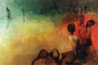 Jean Jansem - Le petit plateau