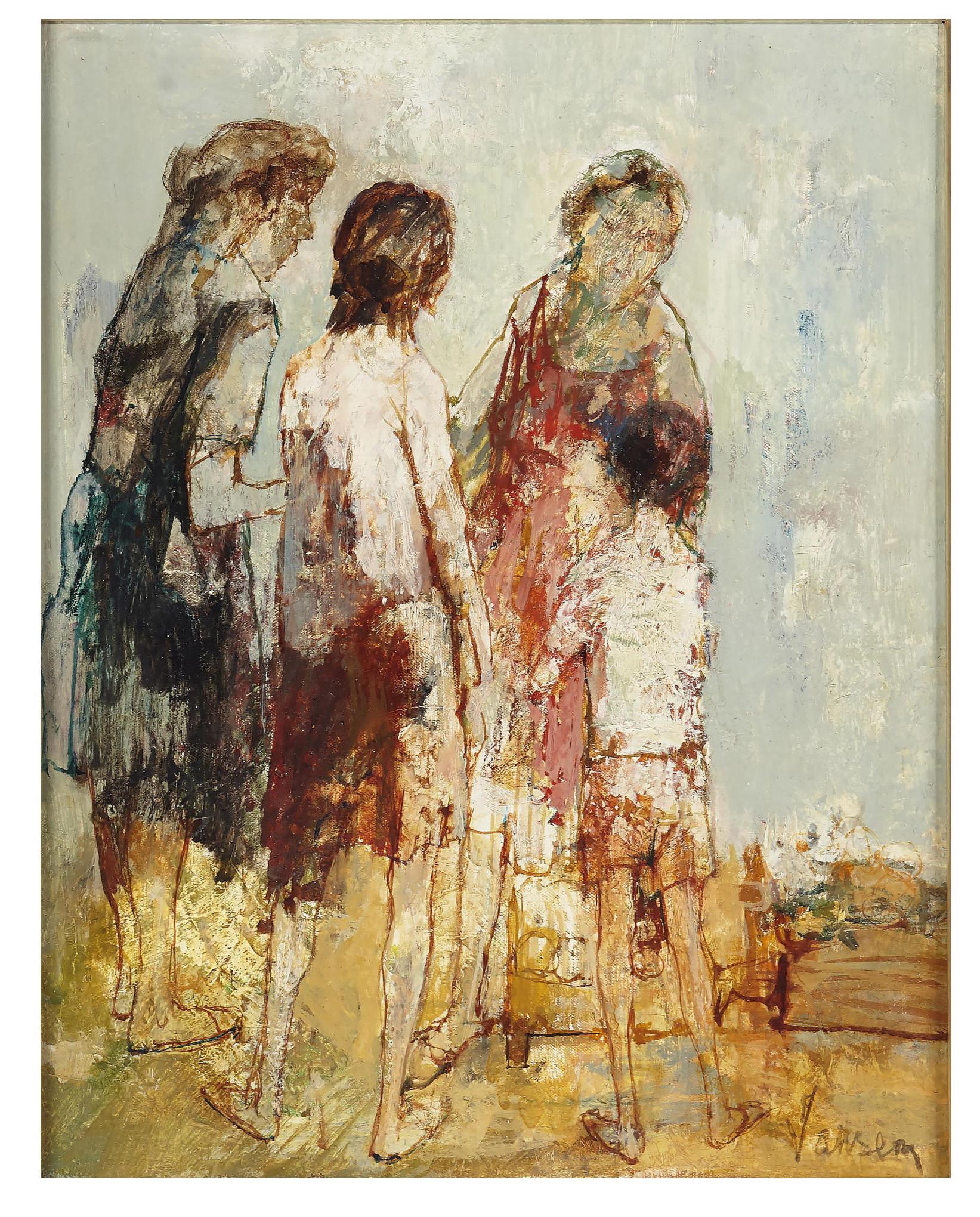 Jean Jansem - Quatre Figures