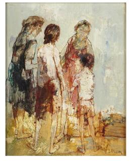 Jean Jansem - Quatre Figures