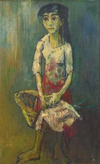 Jean Jansem - Spanish Girl