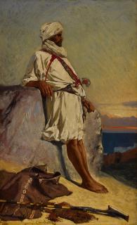 Jean-Joseph Benjamin-Constant - At Rest