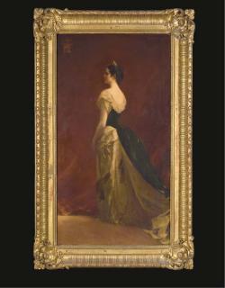 Jean-Joseph Benjamin Constant - Portrait de Anne-Hélène Dreyfus y Gonzalez, Marquise de Villahermosa, Née Talleyrand-Périgord (1877-1945)