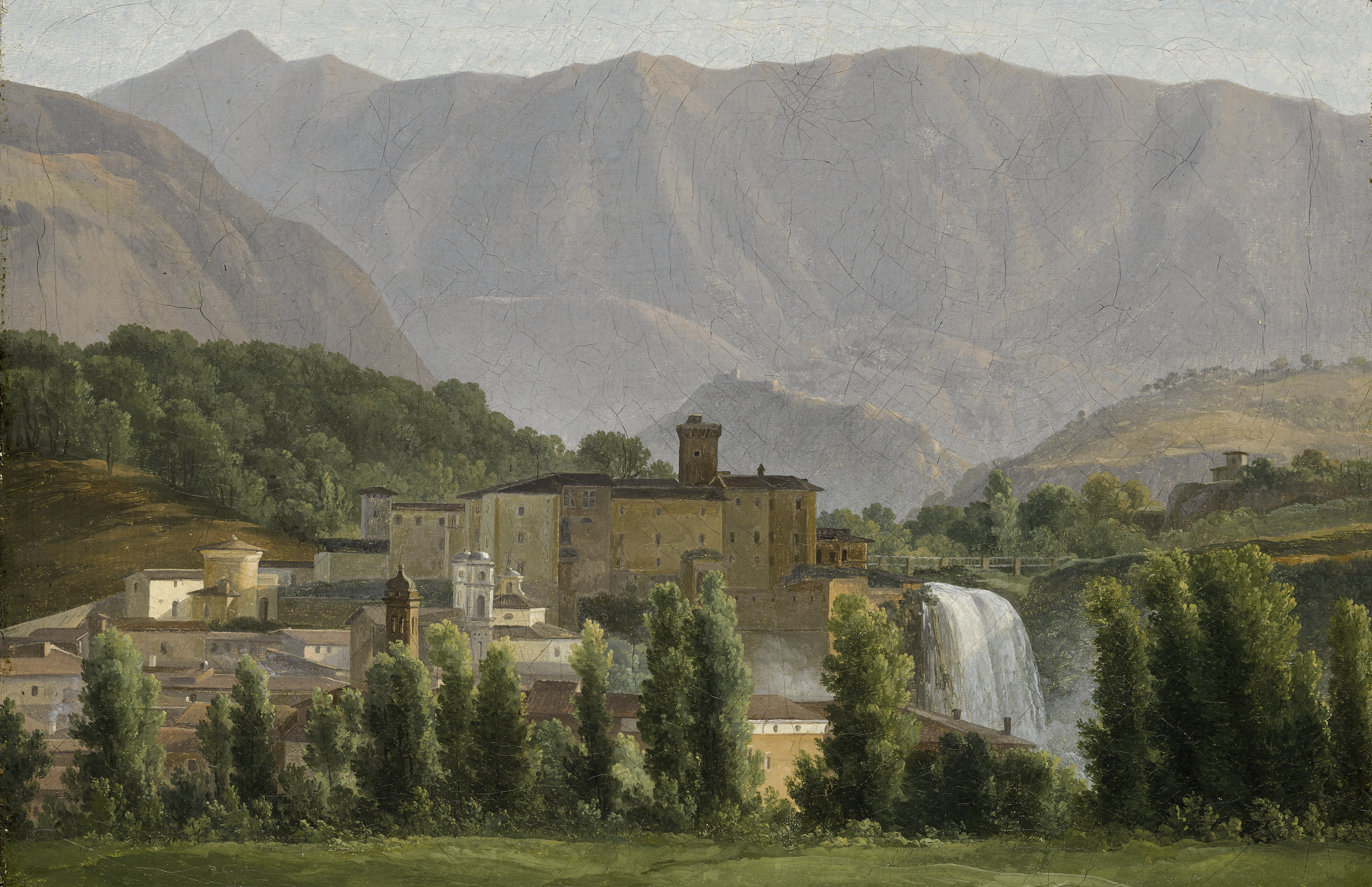 Jean-Joseph-Xavier Bidauld - View Of The Isola Di Sora