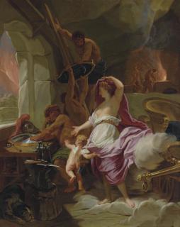 Jean Jouvenet - Venus At The Forge of Vulcan
