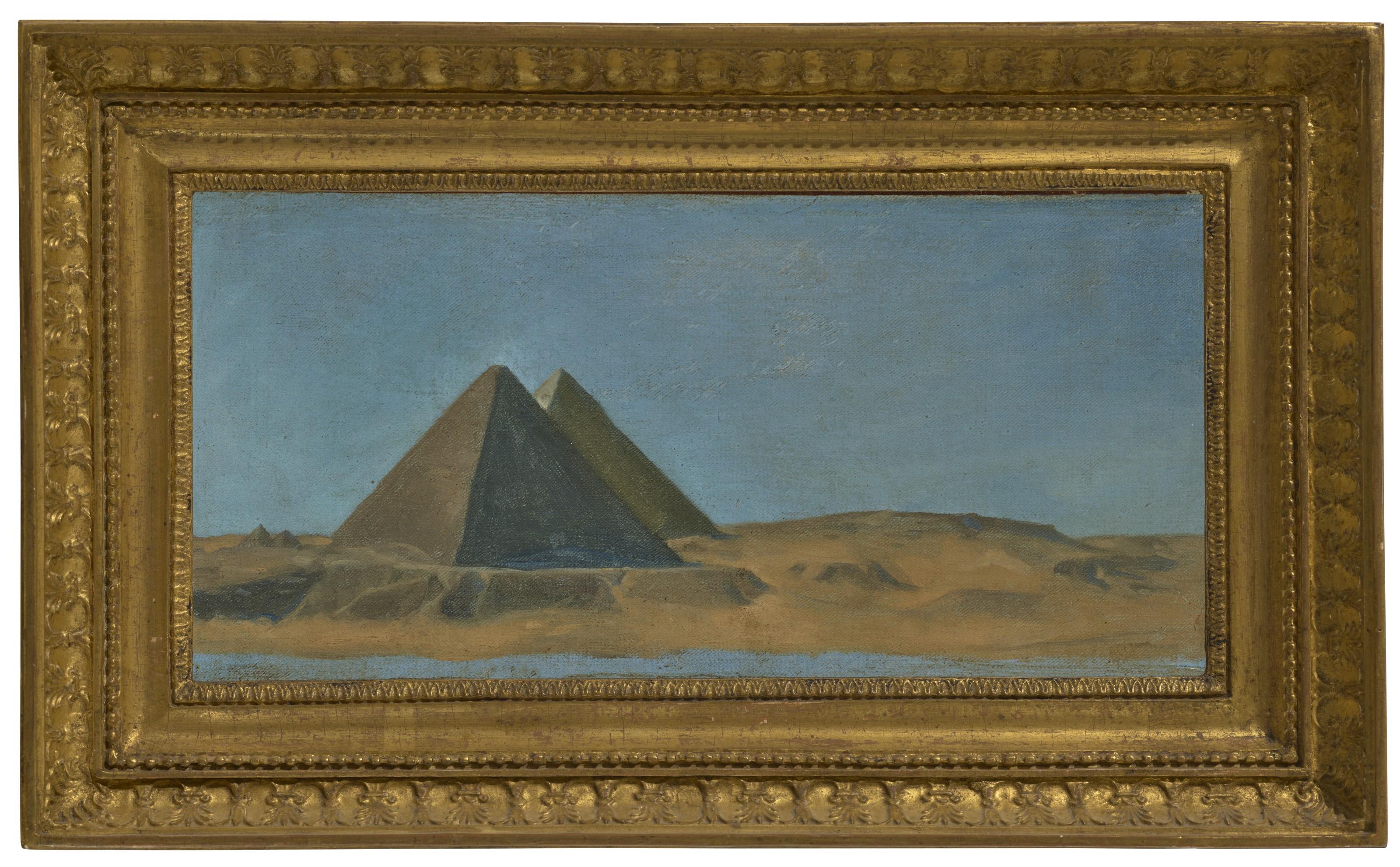 Jean-Jules-Antoine Lecomte Du Nouÿ - Les Grandes Pyramids, Egypt