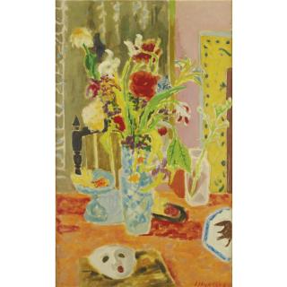 Jean-Jules-Louis Cavaillès - Bouquet Et Masque