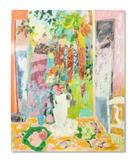 Jean Jules Louis Cavaillès - Les jardins de Cannes, 1946