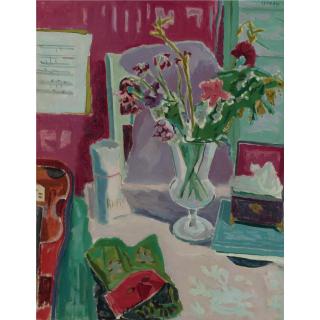 Jean-Jules-Louis Cavaillès - Nature Morte Au Violon