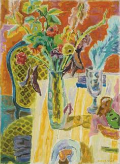 Jean-Jules-Louis Cavaillès - Nature Morte Aux Fleurs