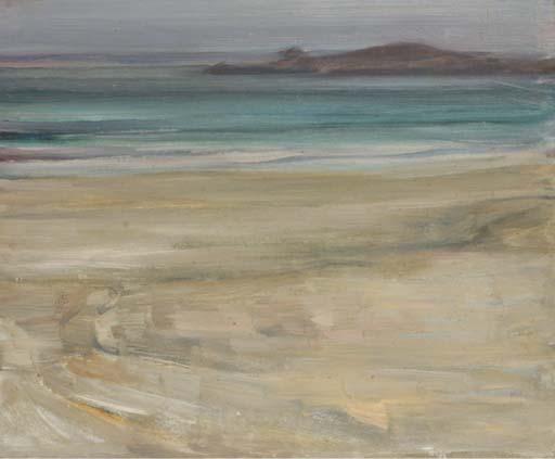 Jean-Julien Lemordant - La Plage de Porz-Karrl À Saint Gwénole