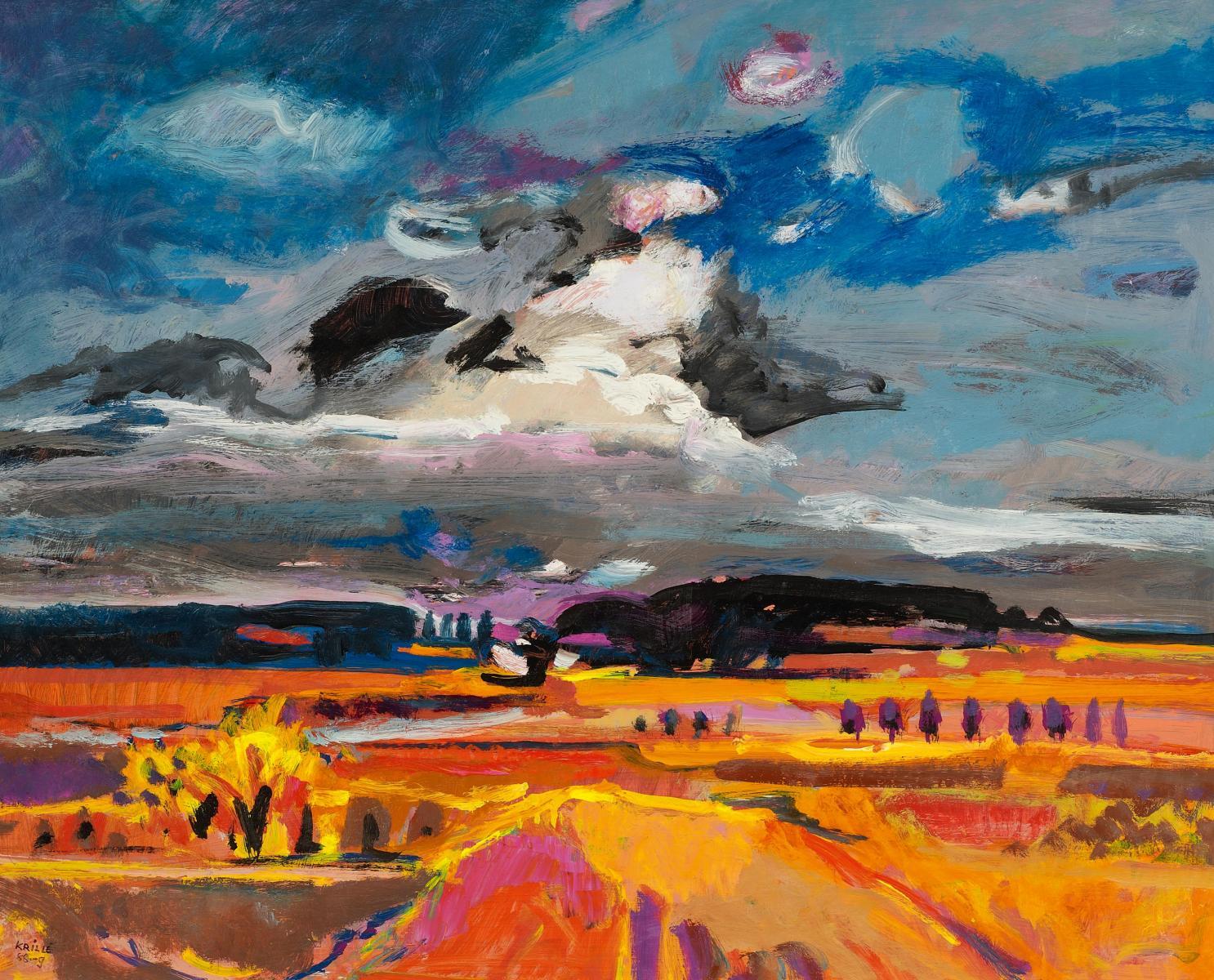 Jean Krillé - Ohne Titel (Sommerlandschaft)