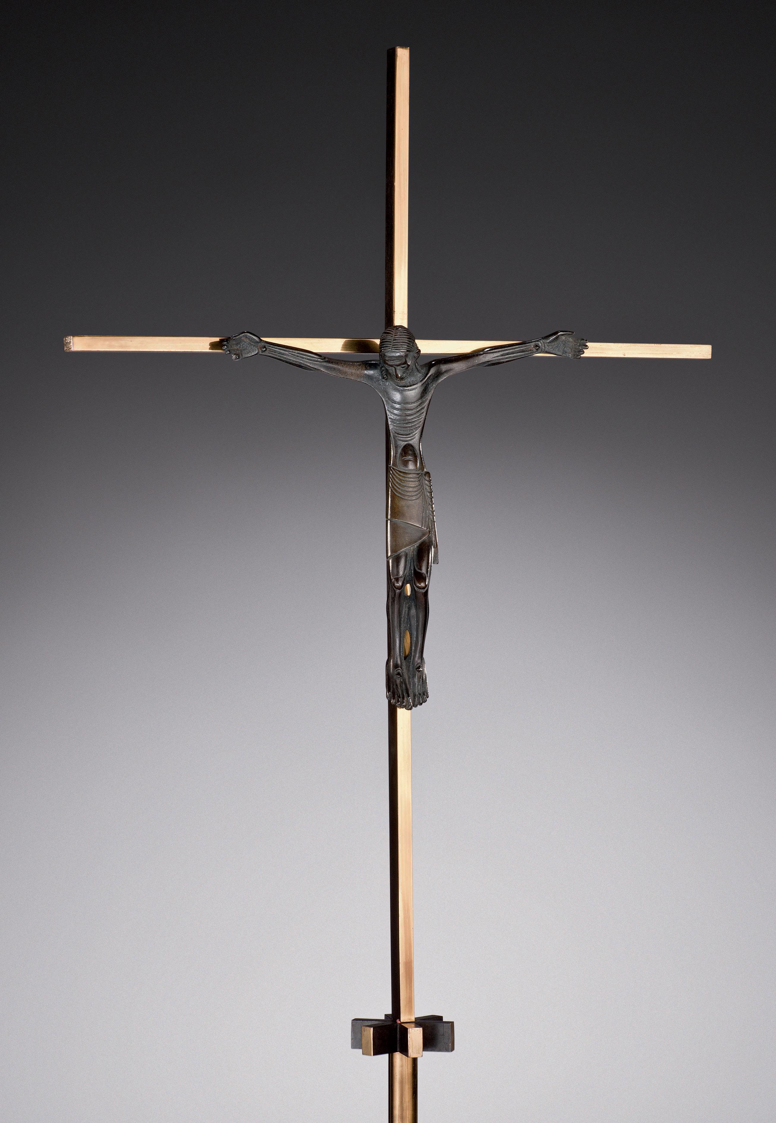 Jean Lambert-Rucki - Crucifix En Pied, Vers 1930