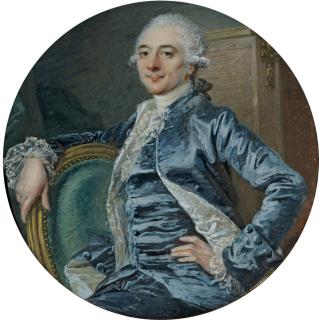 Jean-Laurent Mosnier - Portrait D\'Un Jeune Homme De Qualite, 1779