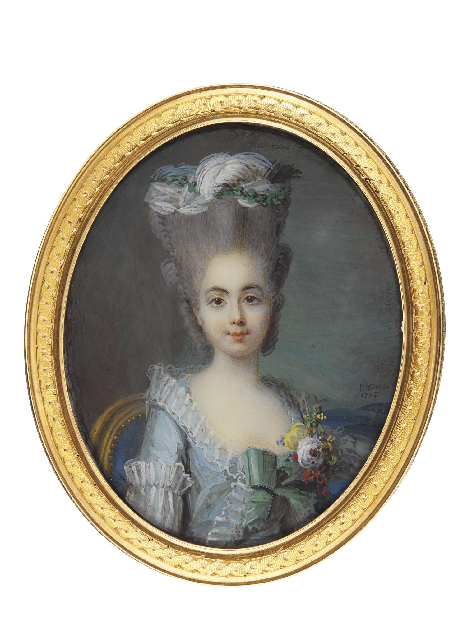Jean Laurent Mosnier - Portrait Of A Lady