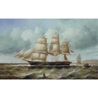 Jean Laurent - Rowing Ashore