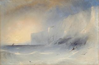 Jean Le Capelain - Sunrise off the Jersey coast