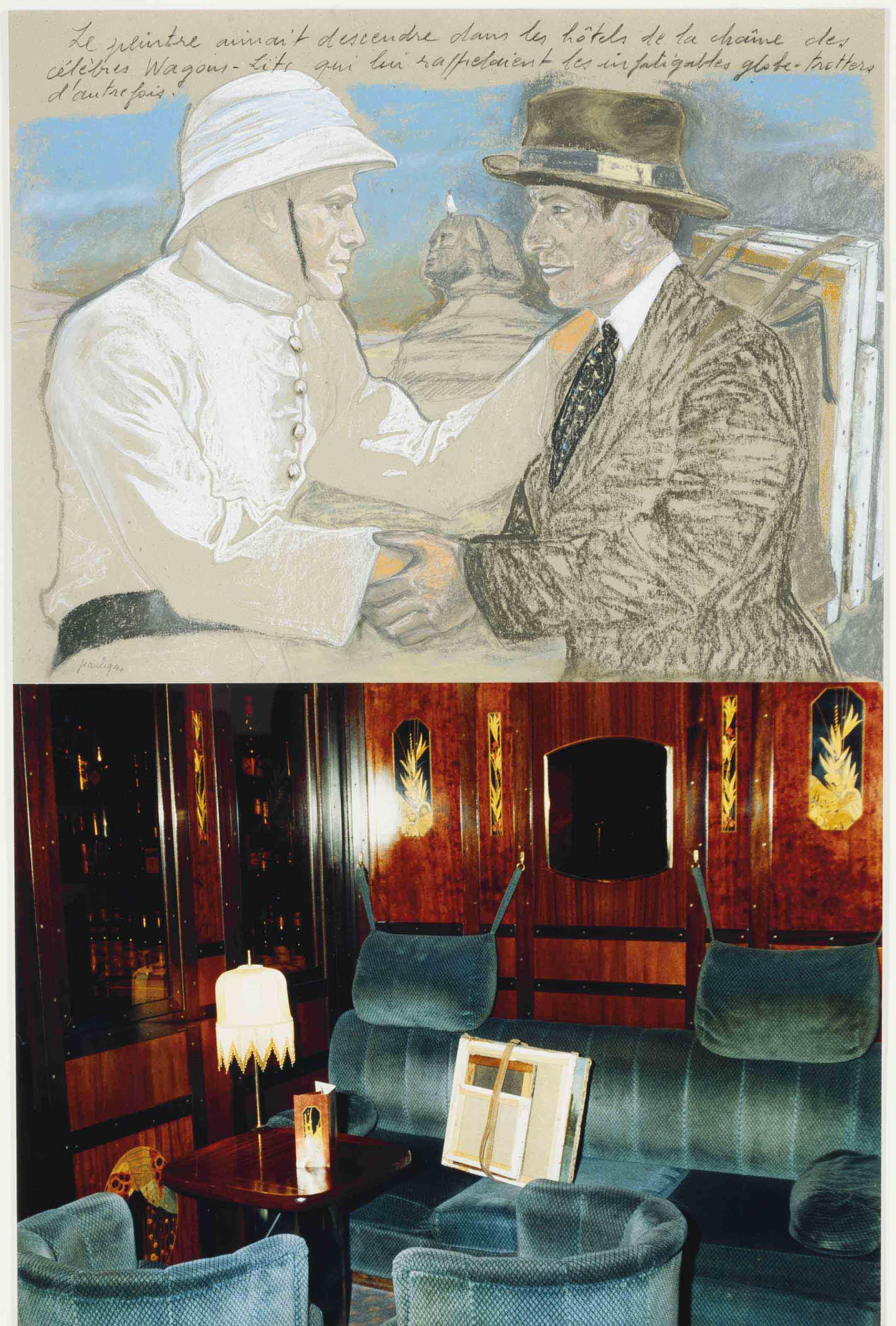 Jean Le Gac - Le Peintre Aimant Descendre Dans Les Hôtels...