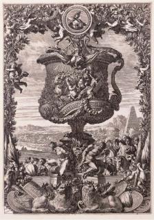 Jean Le Pautre - Vases à l\'antique: Six Plates