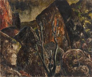 Jean Léon Fautrier - Paysage (Gorges du Tarn)