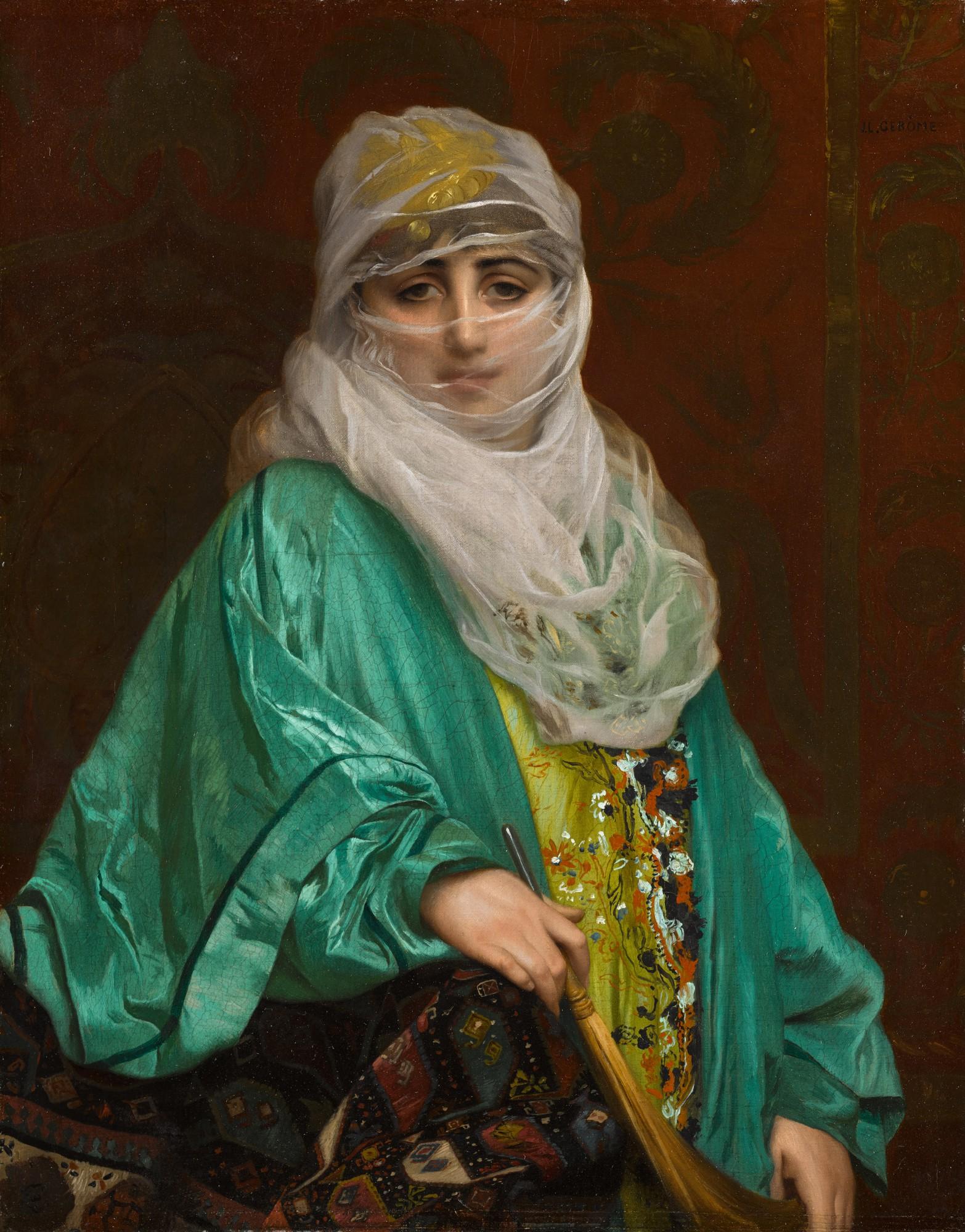 Jean-Léon Gérôme - A Veiled Beauty