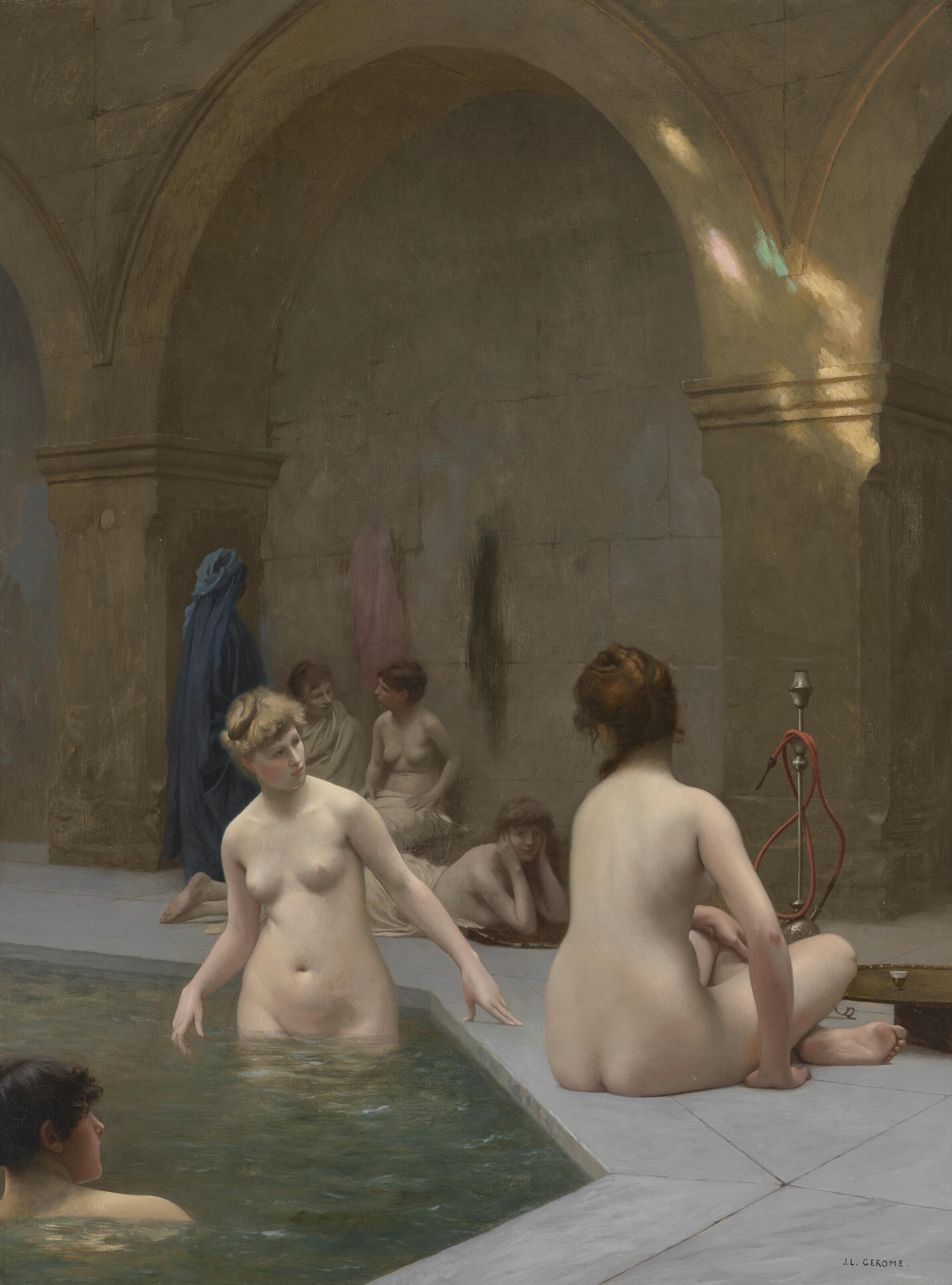 Jean-Léon Gérôme - Baigneuses