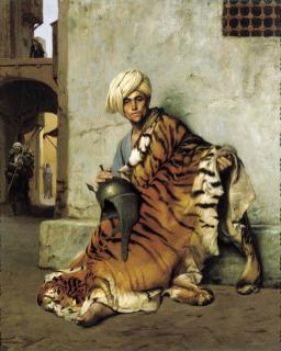 Jean-Léon Gérôme - Brocanteur de gloire (The Pelt Merchant, Cairo)