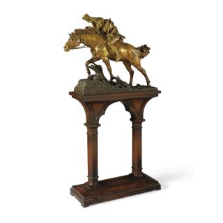 Jean-Léon Gérôme - French Caesar Crossing The Rubicon