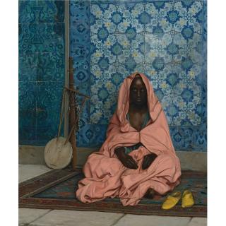 Jean-Léon Gérôme - French Le Barde Noir