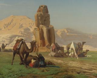 Jean-Léon Gérôme - French the Colossus Of Memnon