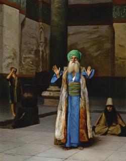 Jean-Léon Gérôme - Frencha Sultan At Prayer