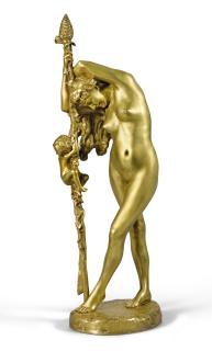 Jean-Léon Gérôme - Frenchbacchante À La Grappe