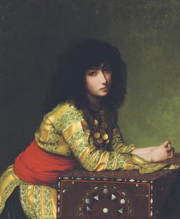 Jean-Léon Gérôme - Jeune fille égyptienne: Egyptian girl
