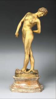 Jean Léon Gérôme - La Joueuse de boules (the ball player)