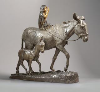 Jean-Léon Gérôme - Le Christ enfant sur un âne (The Young Christ on a donkey)