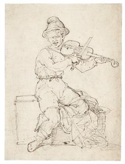 Jean-Louis-André-Théodore Géricault - Le Violoniste Aveugle