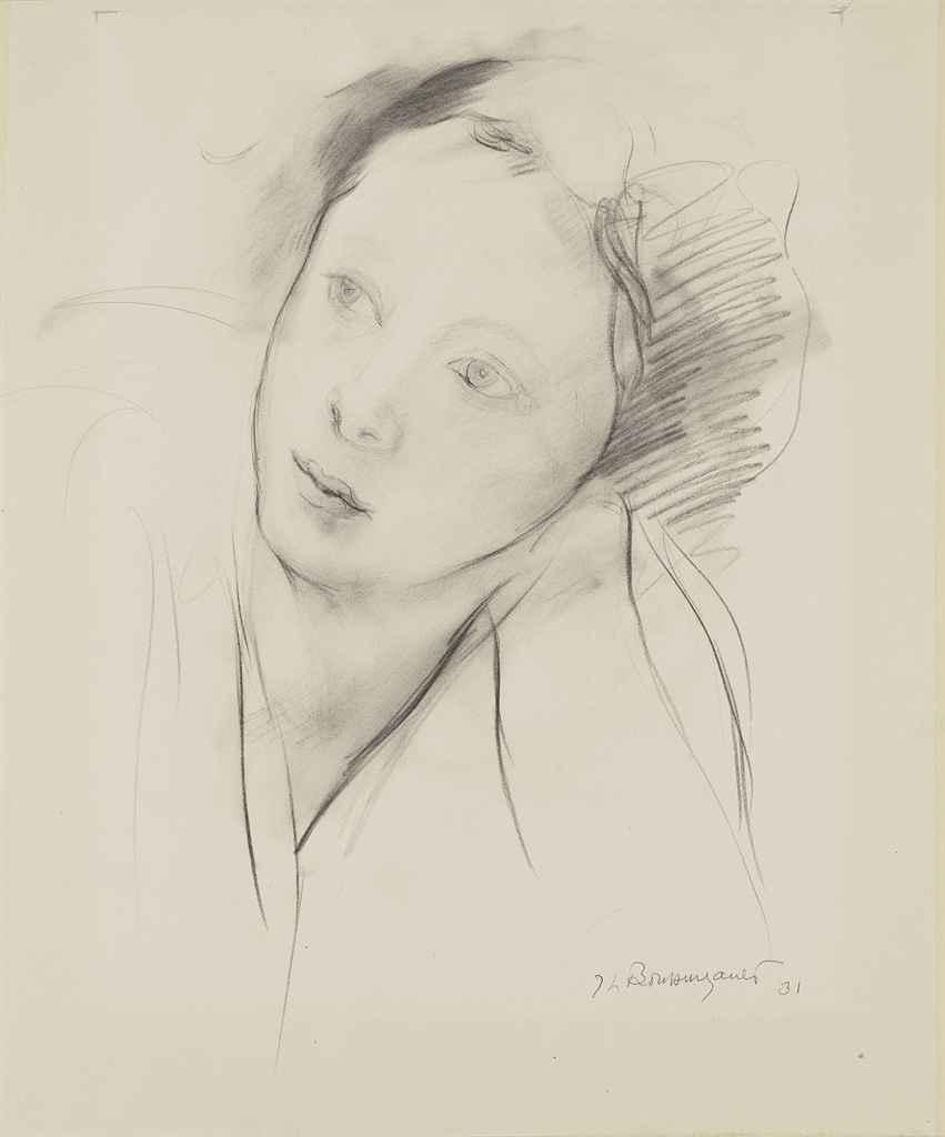 Jean-Louis Boussingault - Femme accoudée