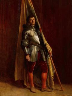 Jean Louis Ernest Meissonier - Le Porte-Étendard