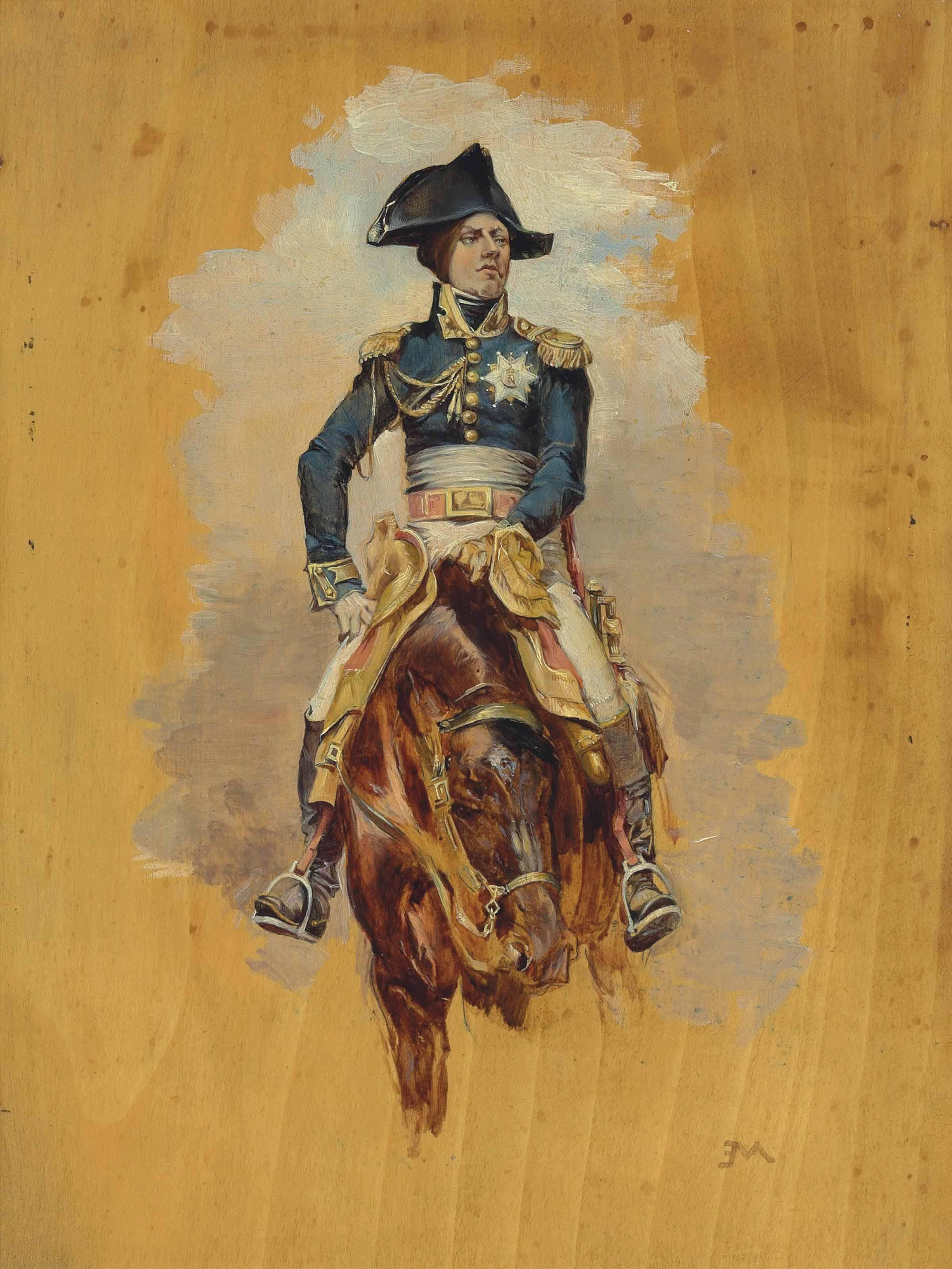 Jean Louis Ernest Meissonier - Marshal Jean-Baptiste Bessières (1768-1813)