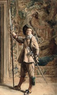 Jean-Louis-Ernest Meissonier - The halbadier