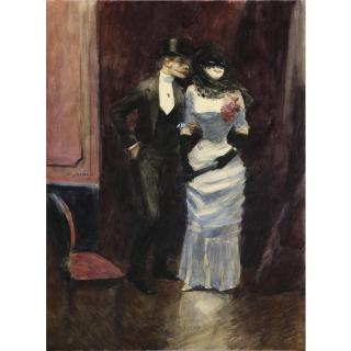 Jean-Louis Forain - Au Bal Masqué