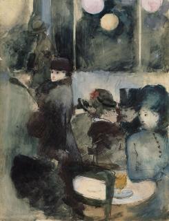 Jean-Louis Forain - Au Café
